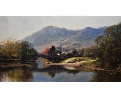 *Local Interest - After Peter Symonds (b.1964, British), coloured print, Two illustrations of Grange-in-Borrowdale, Lake Dist