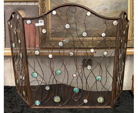 ORNATE FIRE SCREEN