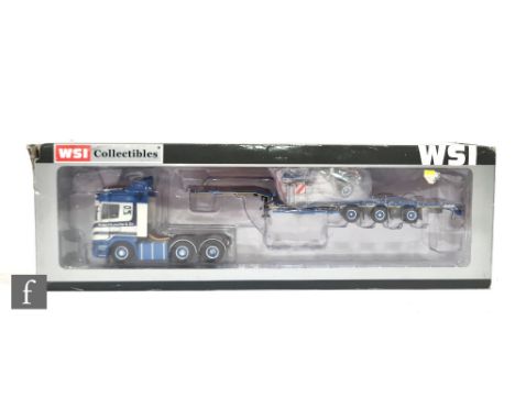 A WSI 01-1046 1:50 scale Peter Musche Scania R Highline 6x2, boxed. 