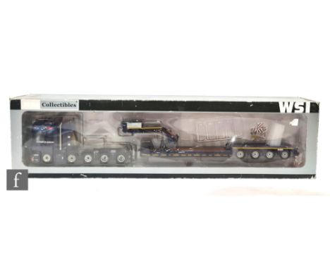 A WSI 1:50 scale Ocean Traders Scania Topline diecast model, boxed. 