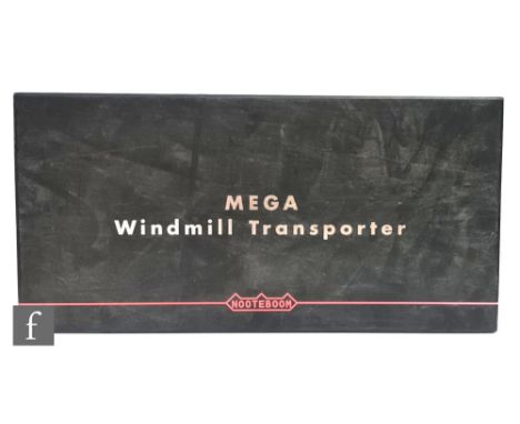 A WSI 9543 1:50 scale Torben Rafn&nbsp;Volvo FH2 Globetrotter XL Mega Windmill Trailer diecast model, boxed. 