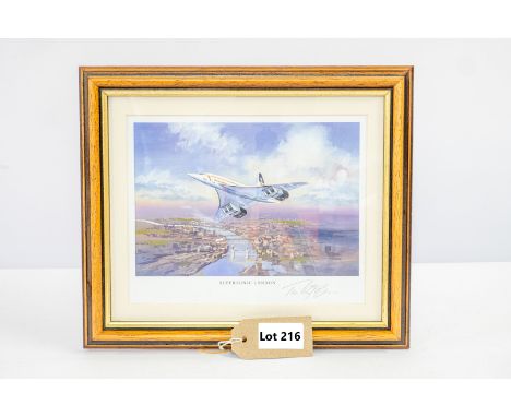 Manufacturer  - Westminster | Description - Concorde Supersonic London Limited Edition Framed Print | Stock Code - n/a | Note