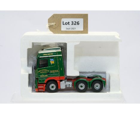 Manufacturer  - Corgi | Description - DAF XF Super Space Cab Fridge Trailer - Kinlochbervie Fishelling Co | Stock Code - CC13