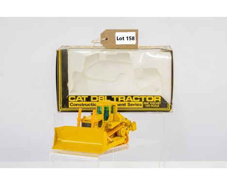 Manufacturer  - NZG | Description - CAT D8L Tractor | Stock Code - 233 | Notes - None| Scale - 1:50 | Certificate - No