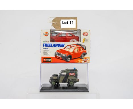 Manufacturer  - Oxford Diecast &amp; Burago | Description - 2 Boxed Car Models | Stock Code - N/A | Notes - None| Scale - 1:4