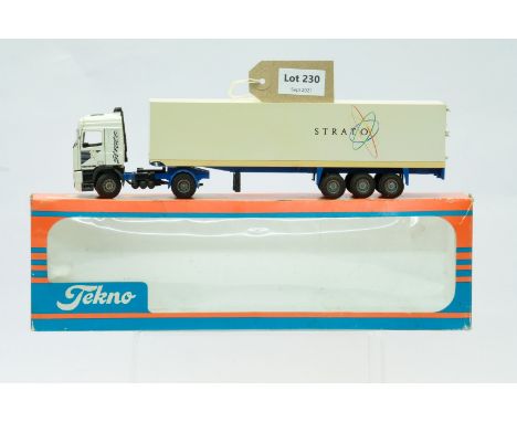 Manufacturer  - Tekno | Description - Seddon Atkinson Strato 365 with Box Trailer | Stock Code - N/A | Notes - None| Scale - 