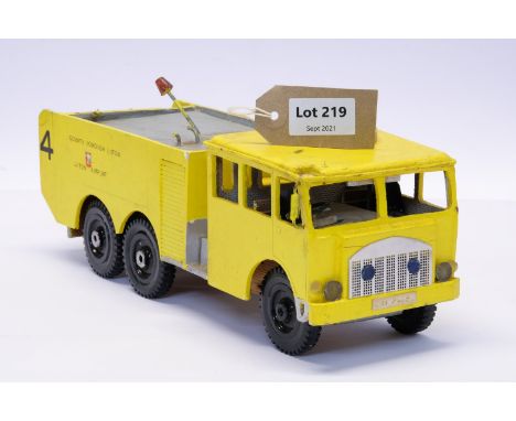 Manufacturer  - N/A | Description - Wooden Handbuilt Luton Airport Fire Truck | Stock Code - N/A | Notes - None| Scale - ? | 