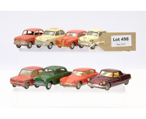 Manufacturer  - Corgi | Description - 8 x Assorted Loose Car Models | Stock Code - N/A | Notes - No Boxes| Scale -  | Certifi