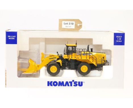 Manufacturer  - Universal Hobbies | Description - Komatsu KOM345 WA600-8 Stone Handler | Stock Code - UH8153 | Notes - | Scal