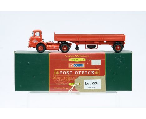 Manufacturer  - Corgi | Description - Albion Clydesdale Dropside Trailer - Post Office Supplies | Stock Code - 23802 | Notes 