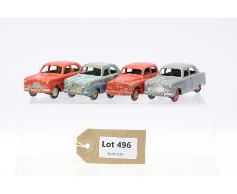 Manufacturer  - Dinky | Description - 3 x 162 Ford Zephya &amp; 1 x 156 Rover 75 | Stock Code - 162 &amp; 156 | Notes - No Bo