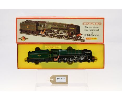 Manufacturer  - Hornby | Description - Class 9F 2-10-0 'Evening Star' 92220 - BR Green | Stock Code - R861 | Notes - None| Sc