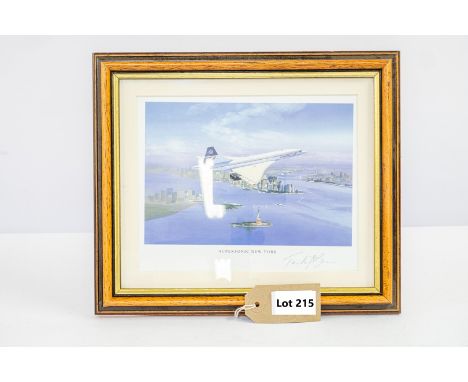 Manufacturer  - Westminster | Description - Concorde Supersonic New York Limited Edition Framed Print | Stock Code - N/A | No