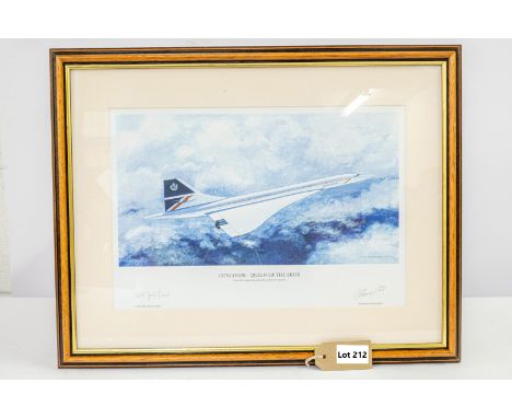 Manufacturer  - Westminster | Description - Concorde Queen of the Skies Limited Edition Signed Print | Stock Code - n/a | Not