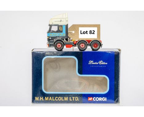 Manufacturer  - Corgi | Description - Renault Premium Tractor Unit - WH Malcolm Ltd | Stock Code - CC12108 | Notes - None| Sc