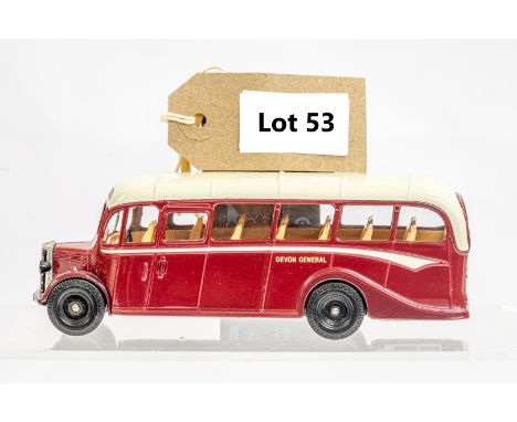 Manufacturer  - Corgi | Description - Corgi Bedford OB Coach - Devon General | Stock Code - D949/18 | Notes - None| Scale - 1