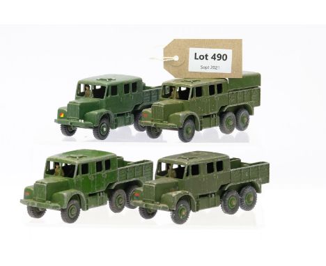 Manufacturer  - Dinky | Description - 4 x Medium Artillery Tractor | Stock Code - 689 | Notes - No Boxes| Scale -  | Certific