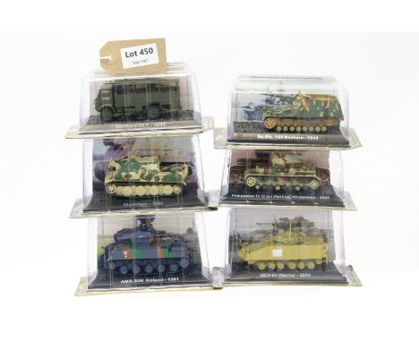 Manufacturer  - Amer Hobby | Description - 6 Boxes Assorted Military Vehicles  | Stock Code - N/A | Notes - None| Scale - 1:7