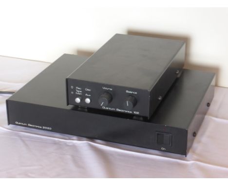 QUANTUM ELECTRONICS 2020 AMPLIFIER AND 102 PRE AMPLIFIER