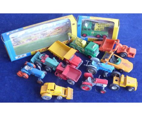 MATCHBOX : K12 BREAKDOWN TRUCK X1 BOXED , X1 U/B, BOX FOR K8 CAR TRANSPORTER, &amp; OTHER U/B K SERIES