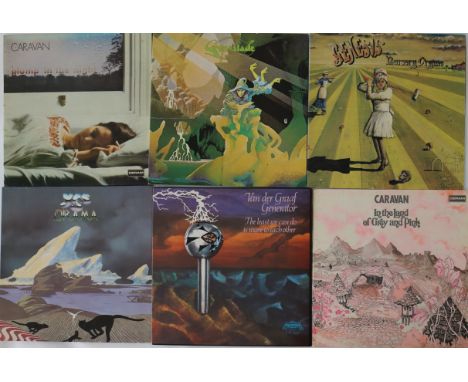 PROG/ROCK - An exceptional collection of 82 x LPs. Artists/titles include Caravan (x2) - In The Land Of The Grey And Pink (or