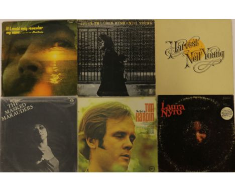 US ARTISTS - Great collection of 60 x LPs. Artists/titles include David Crosby - If I Could Only Remember My Name (scarce Sou