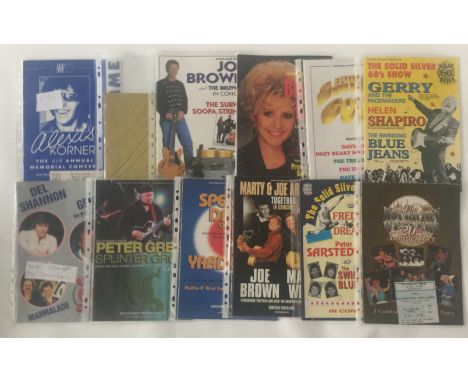 PROGRAMMES - a varied collection of 39 programmes (some with tickets) to include anniversary tours from the bands of the swin