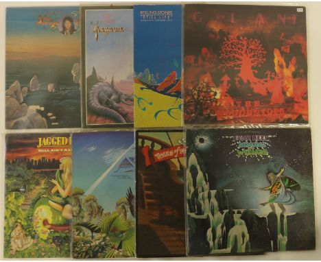 ROCK/PROG - A fine collection of 37 x LPs featuring a wide range across the genres. Artist/titles include John Lodge, Rush, T