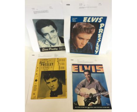 MUSIC PROGRAMMES - ELVIS PRESLEY - 4 Elvis Presley programmes to include the first known programme to feature Elvis on the co