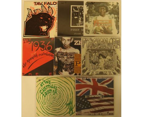 PUNK/PSYCH/GARAGE 7" RELEASES - An eclectic mix of 8 x 7" releases. Artist/titles are Wild Billy Childish and the Musicians o