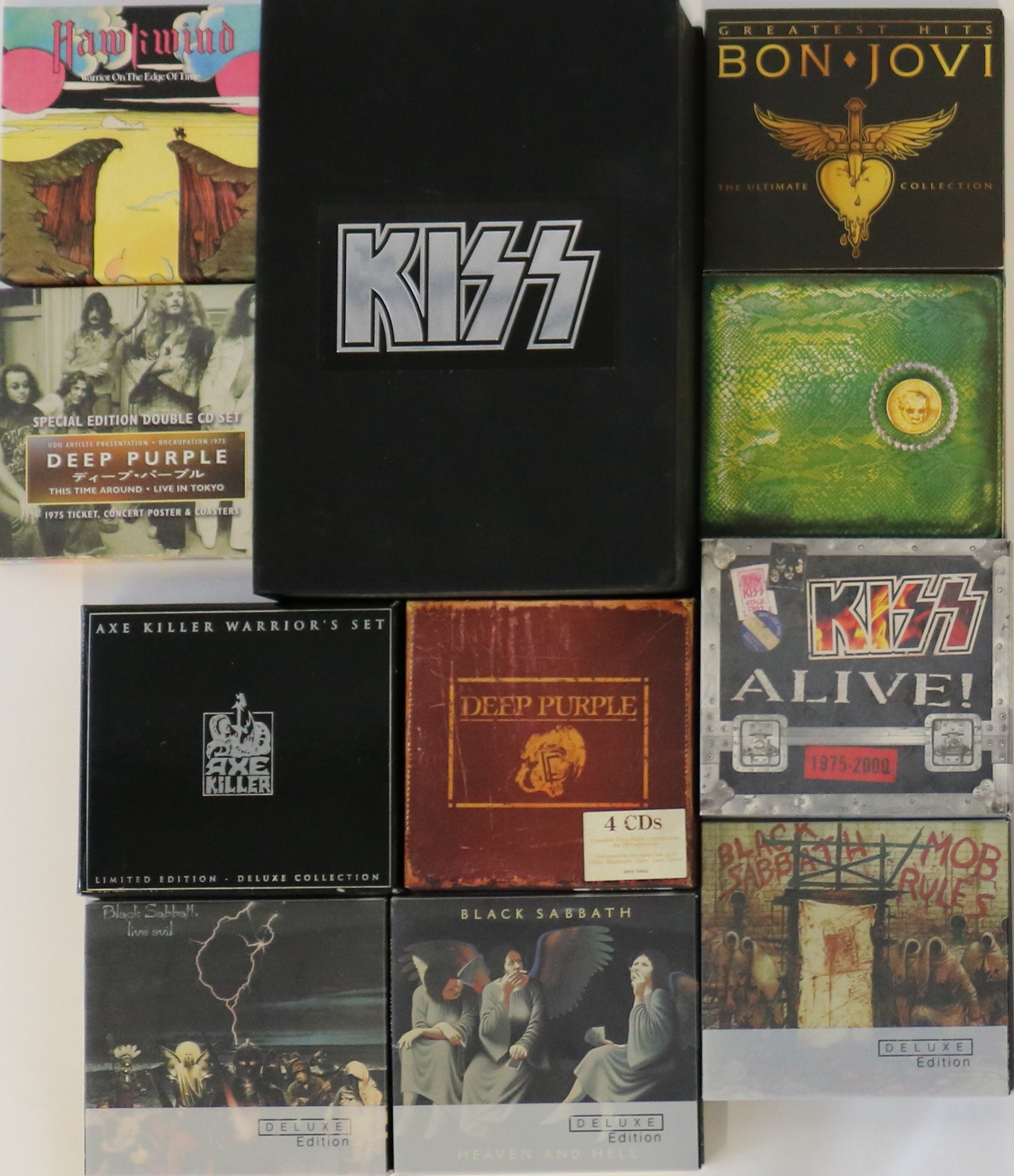 CLASSIC/HEAVY ROCK CD BOX SETS A smashing collection of 17 x ultimate