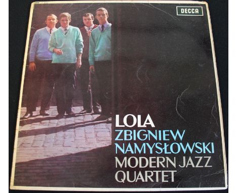 THE ZBIGNIEW NAMYSLOWSKI MODERN JAZZ QUARTET - LOLA - The fantastically few on the ground original UK Decca pressing of this 