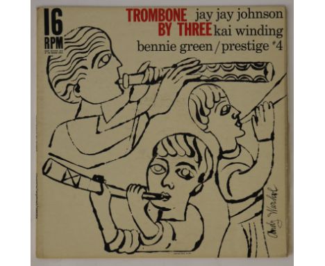 JAY JAY JOHNSON/KAI WINDING/BENNIE GREEN - TROMBONE BY THREE - An undeniable classic and extremely rare and sought after, thi