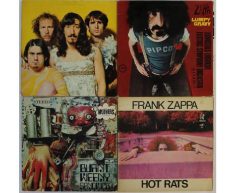 FRANK ZAPPA AND THE MOTHERS OF INVENTION - Quality selection of 4 x early and sought after LPs. Titles are We're Only In It F