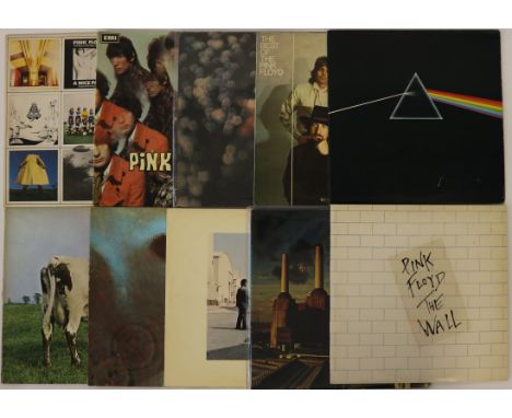 PINK FLOYD LPs - A nice collection of 10 x LPs including some rarities. Rarities are: A Nice Pair (SHDW 403, original UK pres