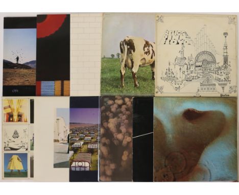PINK FLOYD LPs - A lovely run of 11 x Pink Floyd albums including: The Wall (SHDW 411, first UK pressing, Ex+/Ex+); The Final