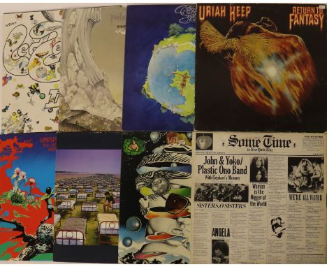 CLASSIC ROCK - Ace collection of 13 x essential LPs. Titles are Yes (x2) - Fragile (plum Atlantic 2401019) and Relayer (ATL 5