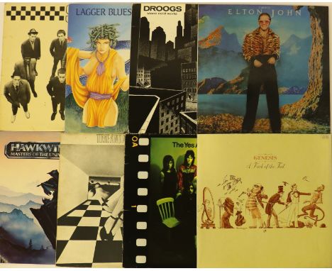 CLASSIC ROCK - Nice collection of 48 x (almost entirely) LPs. Artists/titles include Lagger Blues Machine - Tanit Live (origi