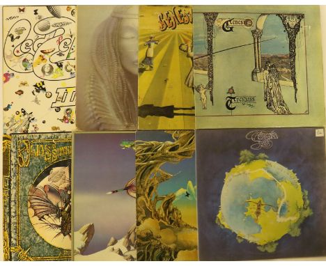 CLASSIC ROCK - Another good mixed collection of around 50 x LPs. Artists/titles include Genesis inc. Nursery Cryme (textured 