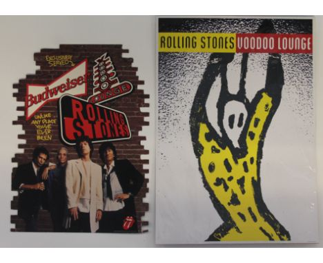 ROLLING STONES - VOODOO LOUNGE - 3 x fabulous Voodoo Lounge related promotional displays to include a 3D U.S. shop display st