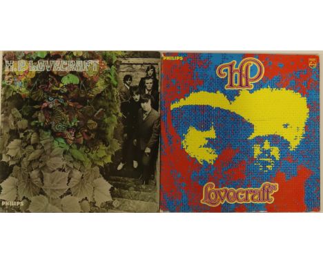 H. P. LOVECRAFT - 2 x very well presented 1st UK Philips pressing LPs from the Chicago Psych Rockers. Titles are S/T (mono BL