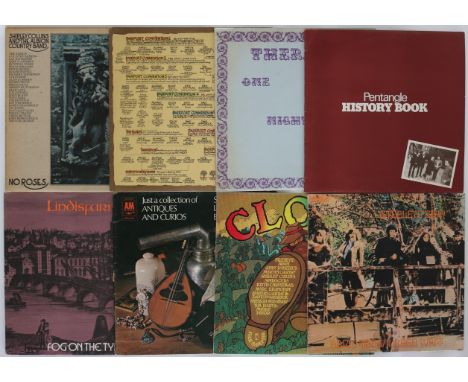 FOLK - A lovely selection of 12 x LPs. Artists/titles are Shirley Collins And The Albion Country Band - No Roses (1st Pegasus