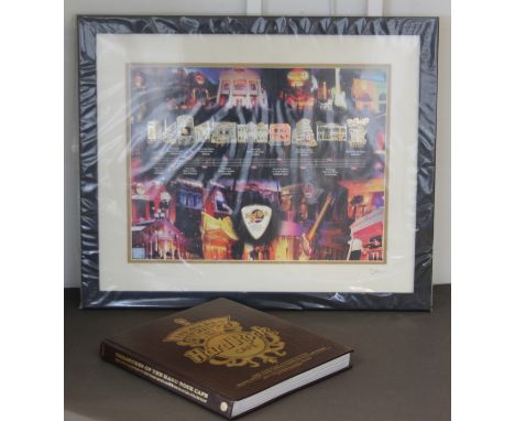 HARD ROCK CAFE 30TH ANNIVERSARY DISPLAY - a limited edition Hard Rock Cafe 30th Anniversary presentation display no.271/500 f