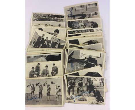 BEATLES - a full first series set (60/60) of A&BC Chewing Gum cards with photographs of The Beatles provided by Nems Enterpri