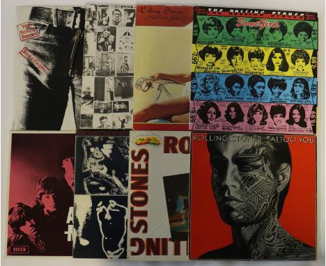 CLASSIC ROCK - A great genre spanning collection of 61 x LPs with some classics! Artist/titles include 8 x Rolling Stones (in