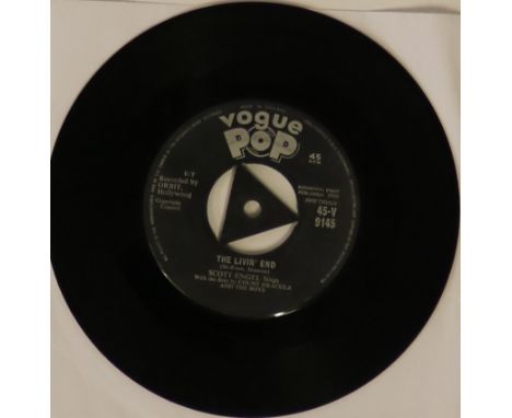 SCOTT ENGEL (WALKER) - THE LIVIN' END/GOOD FOR NOTHING - An extremely early 1958 7" on Vogue Pop featuring a very young Scott