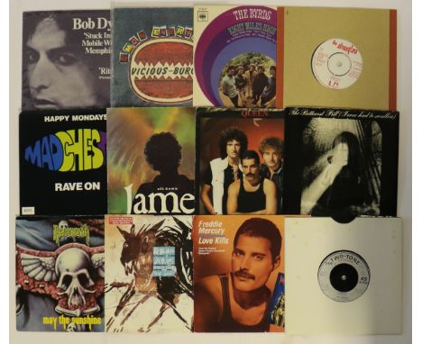 NEW WAVE/ROCK & POP 7" - A nice selection of 46 x 7" and a CD album of Never Mind The Bollocks! Artists/titles include Sex Pi