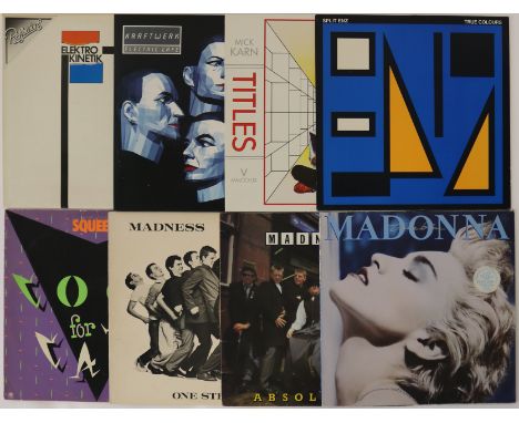 80s POP JOB LOT - A fantastic array of 95 x LPs featuring a who's who of 1980s pop hits. Condition is generally VG to Ex+ wit
