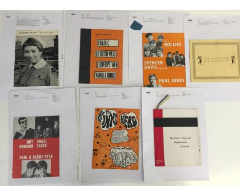 MUSIC PROGRAMMES - 7 music programmes ranging from 1967-9 to include a Blenheim Palace St. John's Ambulance charity event pro