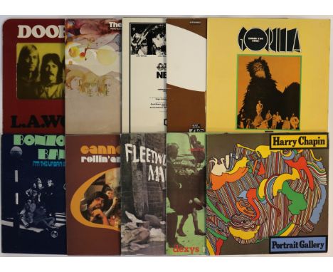 CLASSIC ROCK/POP - A very well presented collection of 56 x LPs. Artists/titles include The Doors (x2) - L.A. Woman (original